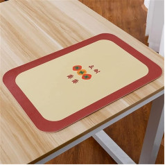 ‎Lipuse Tischsets und Untersetzer, Esstischsets, Tischsets-Set, 6 Stück, kleine Tischsets im frischen und klassischen Stil for Esstisch, Wärmedämmung, Tischset in Küchenzubehör (Farbe: F) (Farbe: F) (Color :