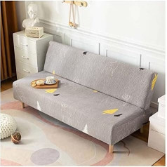 RTSFKFS Sofa Throws, Sofa Cover, 3 Seater Elastic Without Armrests, Sofa Cover, Universal Elastane, Sofa Bed Cover, Washable for Folding Couch (Colour: J, Size: 185-210 cm)