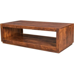 Dbhfgjmn Eingangsbereich Konsolentisch Sofatische Couchtisch 116x57 Echt Holz Tisch Akazie massiv Holz