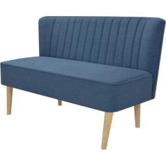 Lapooh Sofa, Sofa Bed, Sofa Bed, Couch with Sleep Function, Sofa Bed, Sofas & Couches, Relax Sofa, Fabric, 117 x 55.5 x 77 cm, Blue