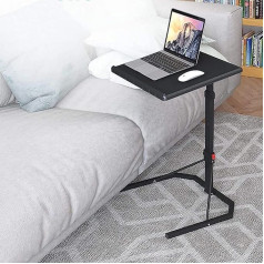 Überbetttisch, höhenverstellbarer Nachttisch, Sofa-Beistelltisch, klappbarer Laptop-Tisch, anhebbarer Tisch, Gaming-Computertisch, Ständer, Tablett, tragbarer Outdoor-Tisch