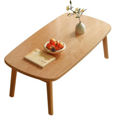 Multifunktionaler tragbarer klappbarer Bodentisch, niedrige japanische klappbare Couchtische, Tatami für kleine Räume, Chabudai, zum Essen, für Schlafzimmer, Wohnzimmer, Balkon, Keine Montag