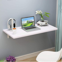 Folding Wall Table Folding Table Wall Table Folding Table Wall Mounted Drop Leaf Table Floating Laptop Desk Solid Wood Multifunctional Workbench Kitchen Dining