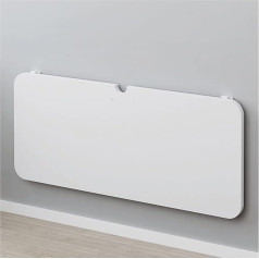Sleeve Folding Table Wall Mounted Table Floating Folding Desk Solid Wood Space Saving Folding PC Desk for Dining Room Study Kitchen (120x30cm)