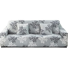 ‎Arnty ARNTY Sofa Covers, Modern Elastic Sofa Cover Stretch 1/2/3/4-Seater Couch Cover Non-Slip Floral Print Sofa Cover for Couch Furniture Protection (Leaves, 3-Seater Sofa Covers: 181-230 cm)