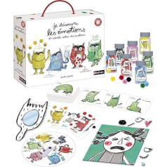 Nathan 31117 Monster I discover the emotions, multicoloured, a partir de 3 ans