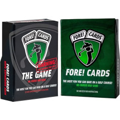 Fore! Cards On Course Golf Game Plus Expansion Pack Bundle