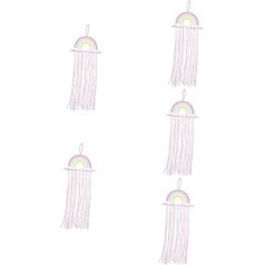 ibasenice 5st Aufbewahrung Von Haarschmuck An Der Wand Haarschleifenhalter Haarnadelhalter Aufbewahrung Von Haarschleifen Halter Für Haarspangen Schmuckhalter Wand Baby Spitze Stirnband Holz