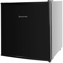 Russell Hobbs RHTTLF1B-EU Freestanding Table Top Fridge, 43 Litre Temperature Control / Adjustable Feet, Small Fridge for Room & Office, Energy Class F