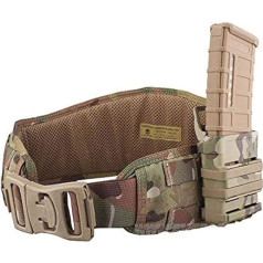 Airsoft Tactical Molle Waist Belt Multicam MC