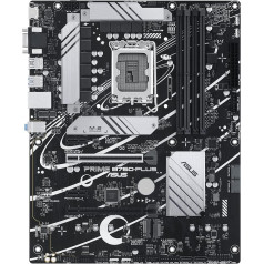 ASUS Prime B760-PLUS Intel B760 (13th and 12th Generation) LGA1700 ATX Motherboard PCIe 5.0, DDR5, 3X PCIe 4.0 M.2 Slots, 2.5GB LAN, DP, HDMI, USB 3.2 Gen 2x2 Type-C, Front USB 3.2 Gen 1 Type-C,