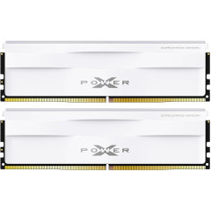 Silicon Power SP032GXLWU60AFDG DDR5 32GB (2x16GB) Zenith 6000MHz (PC5-48000) 288-Pin CL30 1.35V UDIMM Desktop Memory RAM White