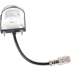 Depth Gauge, Dashboard Depth Gauge, Depth Gauge, Waterproof Dashboard Depth Gauge Sensor with White Backlight for Yachts and Boats