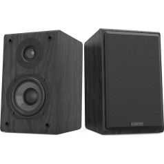 LONPOO Compact Shelf Speaker HiFi Speaker CD Player