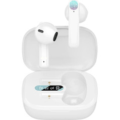 Bluetooth Kopfhörer,Air Buds Pods Kabellos Kopfhörer In Ear Ohrhörer 5.3 Touch Control Mit Mikrofon Geräuschunterdrückung,IPX7 Wasserdicht,30 Std Spielzeit,Deep Bass Stereo für iPhone/Android/Samsung