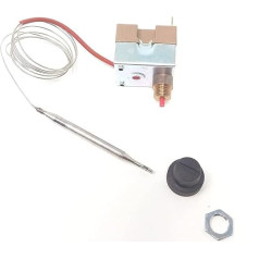 RO - Linea Blanca® - Safety Thermostat for Fryer, 240°, Capillary, 1000 mm, 16 A C/Rearm