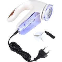 Fabric Shaver and Lint Remover, Electric Portable Sweater Defuzzer, Replaceable Blades, Plug-in Use, Clothes Lint Removal (EU 220V)