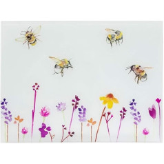 Lesser & Pavey Bees Glass Chopping Board