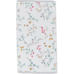 Pip Les Fleurs Hand Towel 50 x 100 cm White