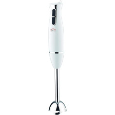 Dcg Eltronic HM9292 Immersion Blender 200 W White – Blender (Immersion Blender, White, Stainless Steel, 200 W)