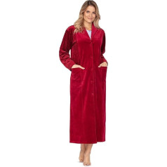 e.FEMME® Hannah Velour Women's Dressing Gown Dressing Gown