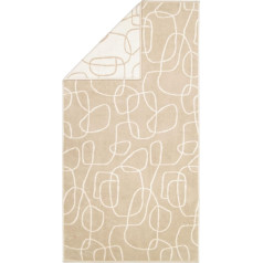Cawö Home Gallery Outline 6209 Hand Towels Natural 33 Bath Towel 70 x 140 cm