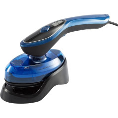 Herzberg Valer's Steam Detector Wireless Steam Drop Vaming Dry 3-T Steam 2 in 1 Portable Steam Iron HG8056, Plastic