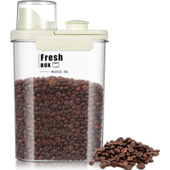 QEOSSKGI Airtight Dry Food Storage Containers 6lb Rice Storage Containers Cereal Containers Dispenser with Pourable Spout BPA Free Plastic Storage Container