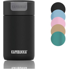 Kambukka Reno Insulated Stainless Steel Vacuum Flask, Thermos, Stain and Odour-Proof, Dishwasher-Safe Lid, Leak-Proof Bottle, 500 ml, Model 