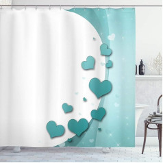 Abakuhaus Multicoloured Shower Curtain