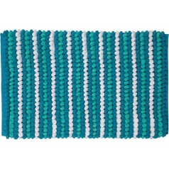 Sealskin Badteppich Bright Extra-Soft, türkis, 80 x 50 cm