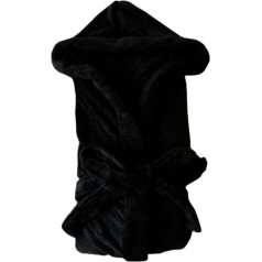 Octopus Men's Microfleece Bathrobe with Hood Sauna Gown f5649
