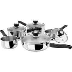 Judge JJC2A Vista Stainless Steel Saucepan Set