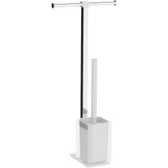 Gedy - ENSEMBLE PORTE PAPIER & BALAI BLANC RAINBOW - Gedy - G-RA320200000