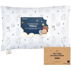 KeaBabies Children's Pillow with Cushion Cover - 51 x 35 cm Children's Pillow from 2 Years, Washable Children's Pillow, Soft Organic Children's Pillow, Children's Pillow for Sleeping, Large Children's