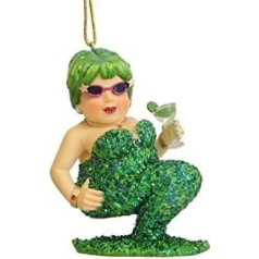 December Diamonds Miss Margarita III Green Mermaid Christmas Ornament 5590378