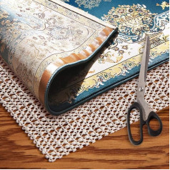 3 x 5 Rug Pad Rug Grippers - Rug Pad 3 x 5 for Hardwood Floors Area Rug Pad Skid for Rug Throw Rug Pad Rug Non Slip Carpet Mat Non-Slip Rug Pad Under Rug Runner Rug Pad Nonslip Large Rug Pad Custom