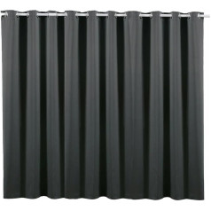JEMIDI Curtain, Eyelet Curtain, Opaque Curtain, Ruffle Tape / Universal Tape Curtain, Decorative Curtain