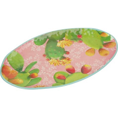 Nador Country Life 52 x 30 cm Melamine Oval Plate, Nylon/A