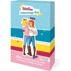Papierdrachen The Ultimate Birthday Box for Your Ideal Bibi and Tina Party - Decoration for Children's Birthday - with Great Craft Ideas for Birthday Party - Set 1