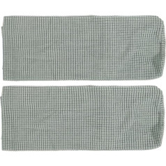 BESPORTBLE Chair Arm Protectors Sofa Armrest Cover Stretch Chair Slipcover Elastic Home Office Recliner Couch Loveseat Protective Cloth 2 Pack (Green)