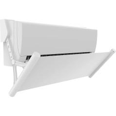 seeYOLO Air conditioning wind deflector, wind deflector for air conditioning, wind protection, air conditioning, regulation of the indoor temperature, prevents cold air, can be extended to 125 cm.