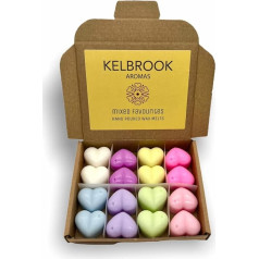 Wax Melts - Mixed Favourites | Pack of 16 | Highly Scented | Made in the UK | Plastic Free | Vegan