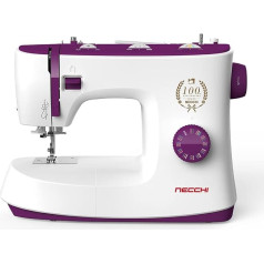 Necchi K132A Die-Cast Aluminium Interior, ABS Shell, Purple, Regular