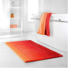 Dyckhoff 0928526500 Colori-Quality 1500 g / M², 1 Bath Mat 55 x 65 cm 100% Organic Cotton, Red