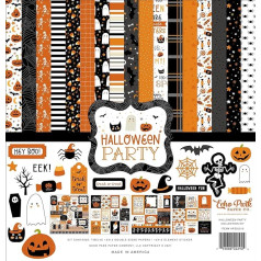 Echo Park Paper Company HPA250016 Halloween Party Collection Kit Paper, Multi, 12 x 12 Inches