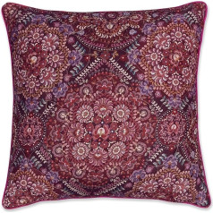 Pip Studio Pip Il Mosaico Decorative Cushion Dark Red 50 x 50 cm