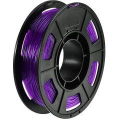 sourcing map 3D Printer Filament 1.75mm TPU Filament Dimensional Accuracy +/- 0.05mm Purple