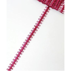 Yards 10mm Knitted Lace Wedding Party Garment Trim Embellishment DIY Ribbon Handmade Crafts Material Sewing Edge Decorations Rose