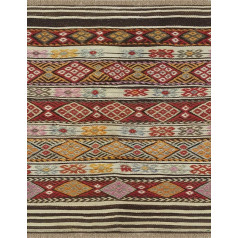 vilber Multi Coloured Vinyl Rug 155 x 200 x 0.22 cm